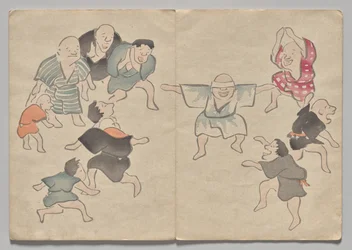 Scéna z The Kōrin Picture Book (svazek 1)