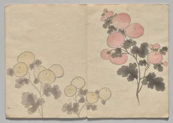 Scéna z The Kōrin Picture Book (svazek 1)