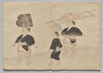 Scéna z The Kōrin Picture Book (svazek 1)