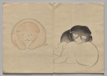 Scéna z Kōrin Picture Book (svazek 2)
