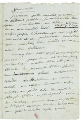 Dopis Josephine de Beauharnais
