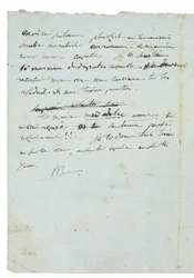 Dopis Josephine de Beauharnais