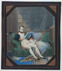 "Pozlátkový obraz": Napoleon ve své studii