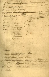 Poznámky týkající se smlouvy z Leobenu, březen 1797, 1921.