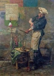 Rat Seller během obléhání Paříže, 1870