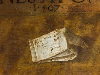 Panna a dítě mezi svatým Janem Křtitelem a svatým Onufriem, 1507
