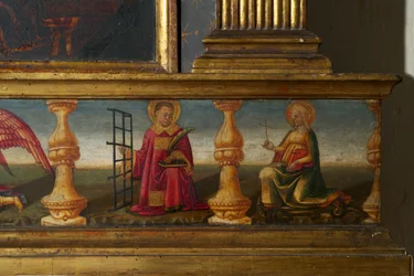 Detail z Korunování Panny Marie