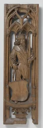 Panel z varhanní skříně, c. 1510-20