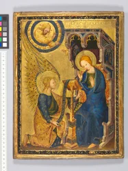 Zvěstování, kolem roku 1380