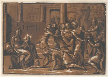 Klanění tří králů, 1540-50., 1540-50.