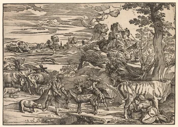 Krajina s dojičkou, c. 1525.