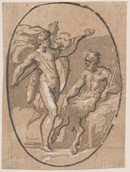 Soutěž mezi Apollem a Marsyas, ca. 1540-1