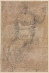 Alegorická figura (recto)
