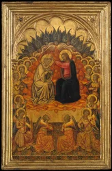 Korunovace Panny Marie, kolem roku 1380.