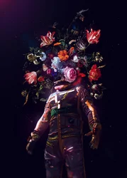 Kosmický zahradník-astronaut