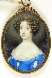 Anne Villiers, Madame Bentinck (akvarel na slonovině)