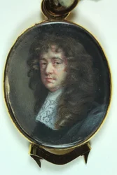 Sir Peter Lely (akvarel na slonovině)