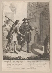 Velký římský probošt se svými lučištníky, 1648-1700., 1648-1700.
