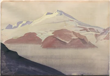Elbrus, Kavkaz, list alba, 1933
