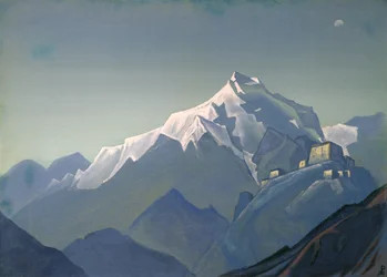 Tibet: klášter, 1944