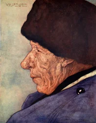 Mužská hlava, Volendam, 1904