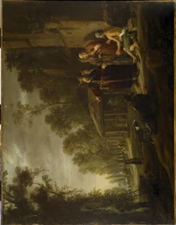 Podobenství o dělnících na vinici, kolem roku 1637 (olej na plátně)