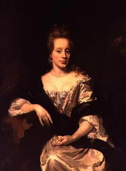Portrét dámy, cca 1675 (olej na plátně)