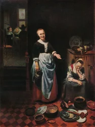 Nečinný sluha, 1655