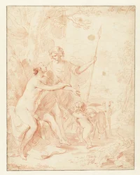 Venuše, Adonis a Amor
