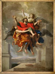 Le ravissement de saint Paul- The apotheosis of Saint Paul ...