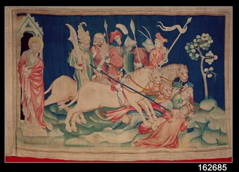 Nesčetné zástupy jezdců, číslo 26 z „Angerské apokalypsy“, 1373-87