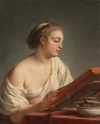 Žena čtení, 1769