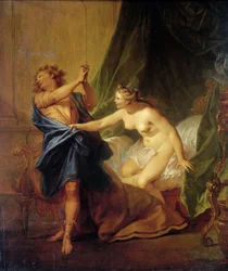 Josef a Potífarova žena
