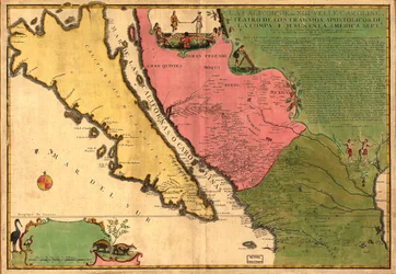 La Californie ou Nouvelle Caroline - divadlo děl, Apoštolská díla Compa. e Jesus in America Septe. LOC 98687119