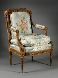 Křeslo (Fauteuil), cca 1785 (zimostráz)