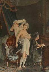 Le Lever, Vstávání, c1770-1810, 1913
