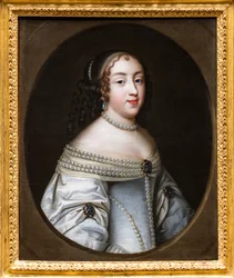Hraběnka Françoise-Marguerite Grignan (olej na plátně)