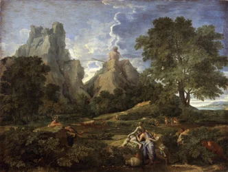Krajina s Polyfémem, 1649