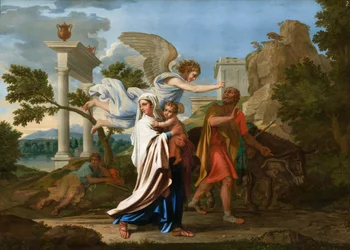 Útěk do Egypta, cca 1657.