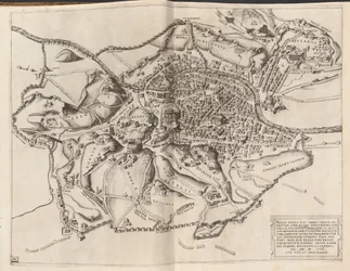 Topografická mapa starověkého Říma