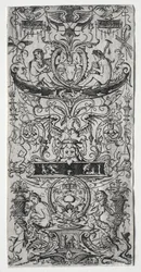 Ornament Panel s nápisem Victoria Augusta