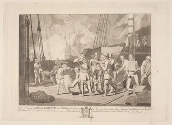 Christian IV v námořní bitvě u Fehmarnu, 1644