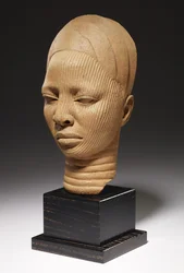 Shrine Head, Yoruba Culture, Nigérie (terakota)
