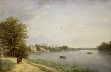 Pohled na ostrov Yelagin