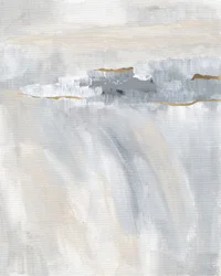 Abstrakt: Šedozlatý horizont