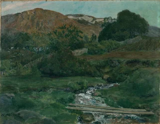 Jasná noc v Jolsteru, kolem roku 1907