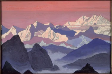 Kangchenjunga / obraz N. K. Roericha
