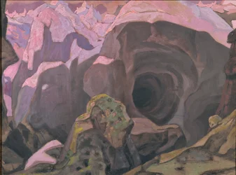 Rondane. Scénografie k divadelní hře Peer Gynt od H. Ibsena, 1911