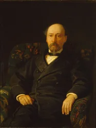 Portrét básníka Nikolaje Nekrasova 1821-1877, 1872