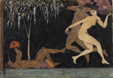 Bakchanální scéna, 1914